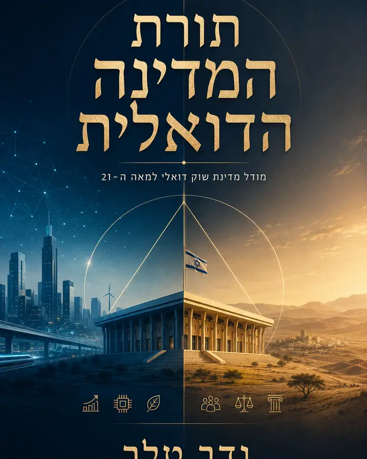 כריכת הספר תורת המדינה הדואלית מאת נדב טלר