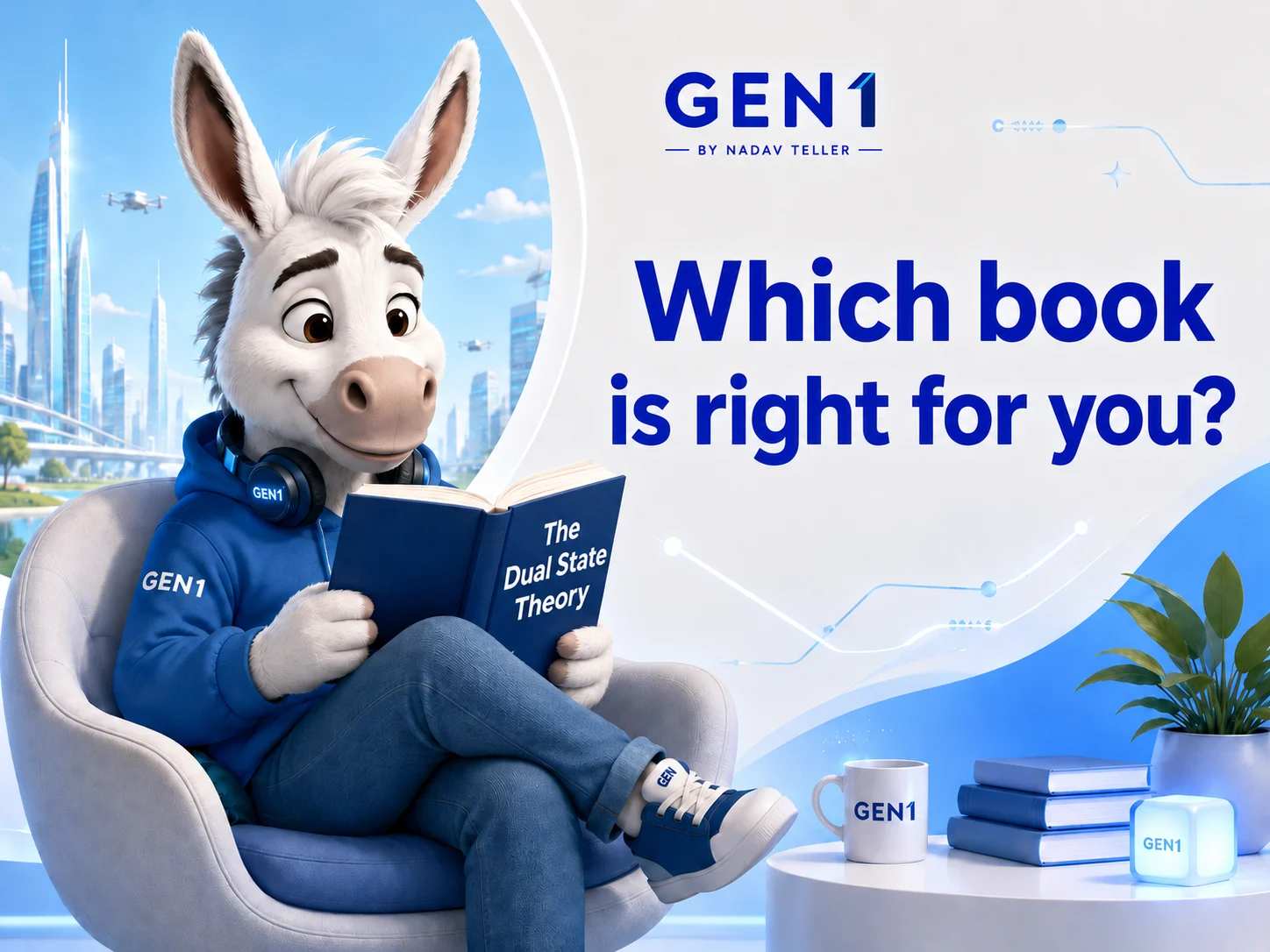 Osher asks which book is right for you in GEN1